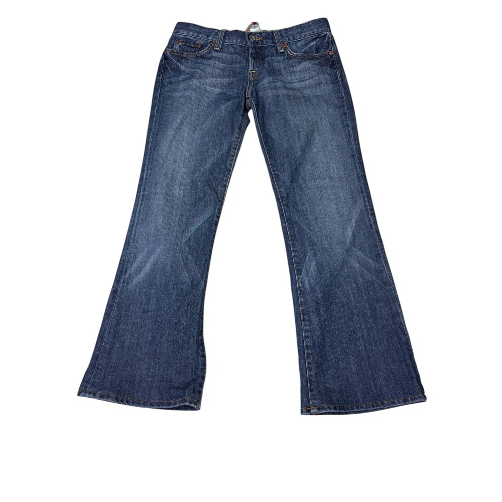 Vintage Lucky Brand Lil Maggie Bootcut Jeans Women 31X28 Medium Wash Made USA